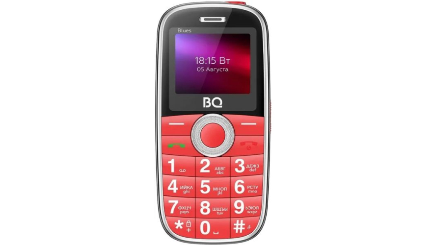 Мобильный телефон BQ 1867 Blues Red (Красный)