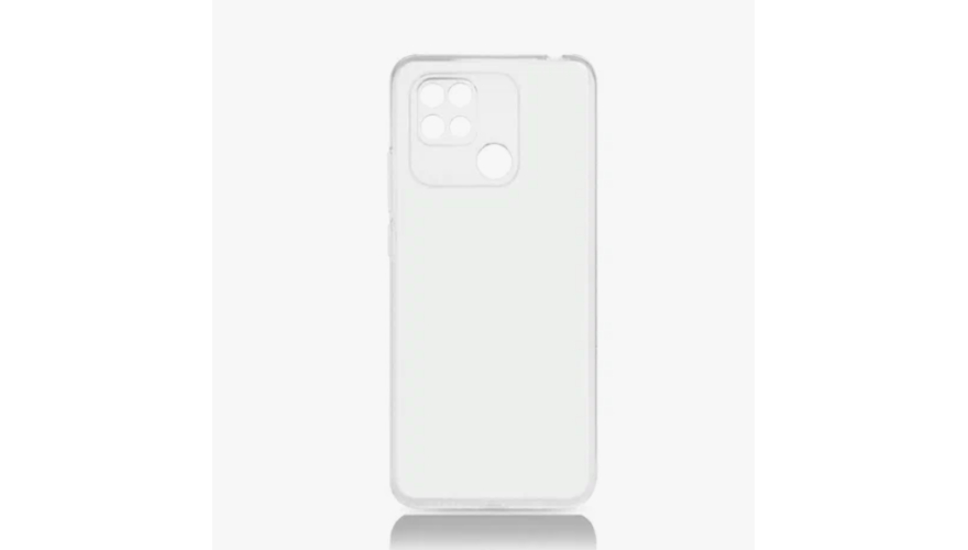 Чехол-накладка силикон для Xiaomi Redmi 10C Прозрачная