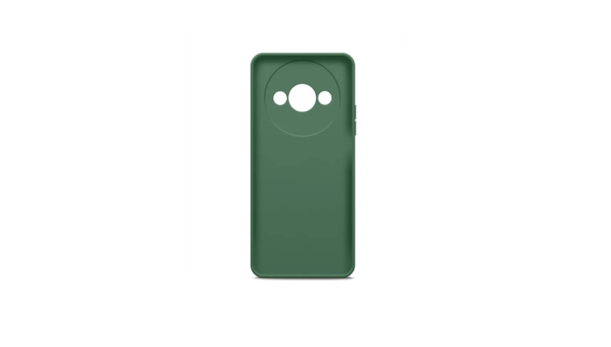 Чехол-накладка силикон Borasco для Xiaomi Redmi A3 Зеленый