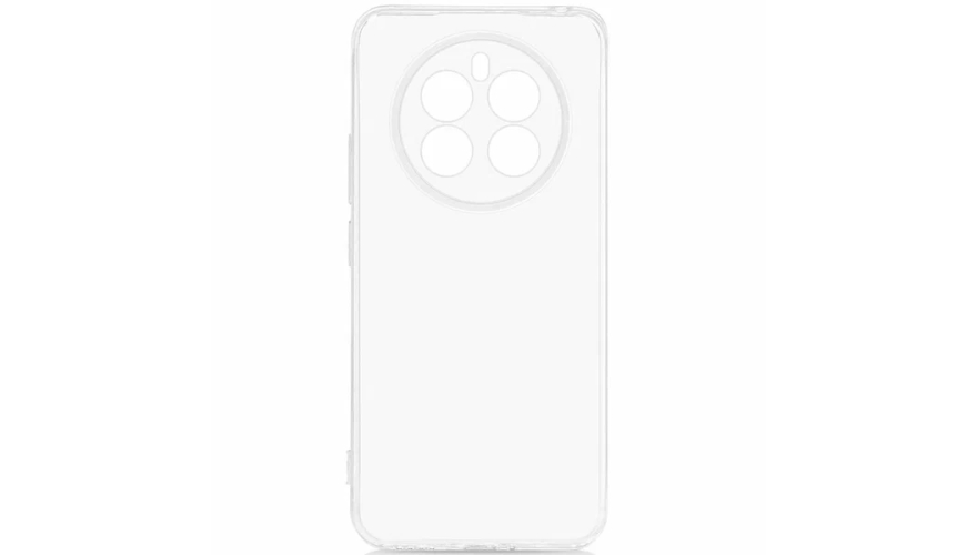 Чехол-накладка силикон для Realme 12 Pro/12 Pro+ Прозрачный