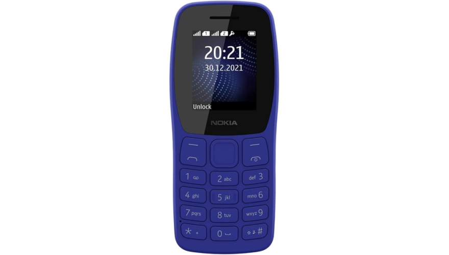 Мобильный телефон Nokia HMD 105 (2022) TA-1416DS Blue (Синий)