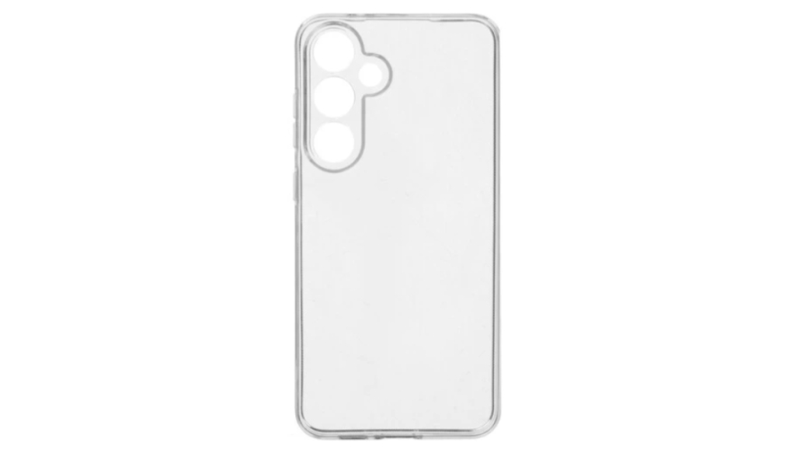 Чехол-накладка силикон для Samsung Galaxy S24 FE Прозрачный