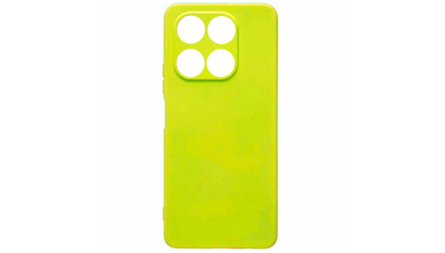 Чехол-накладка силикон для Honor X7d Салатовый