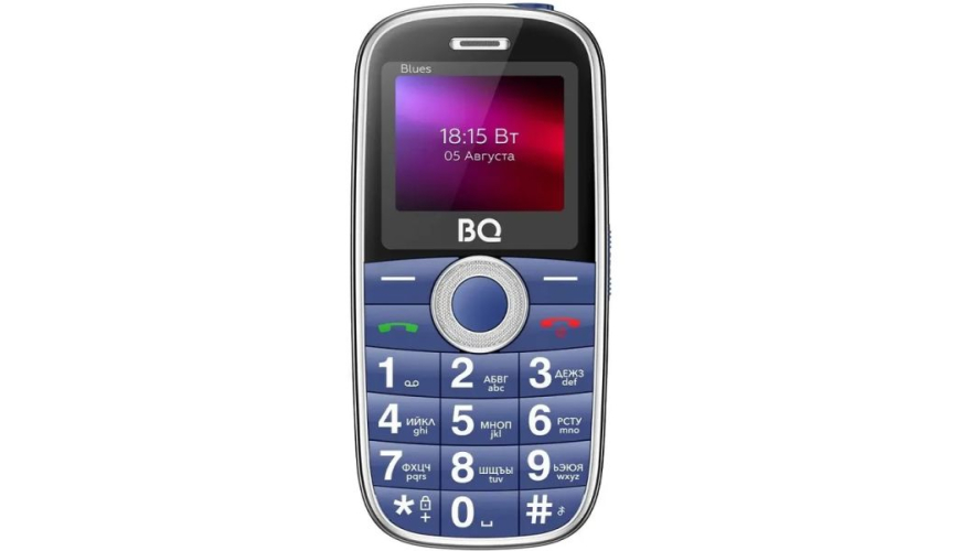 Мобильный телефон BQ 1867 Blues Blue (Синий)