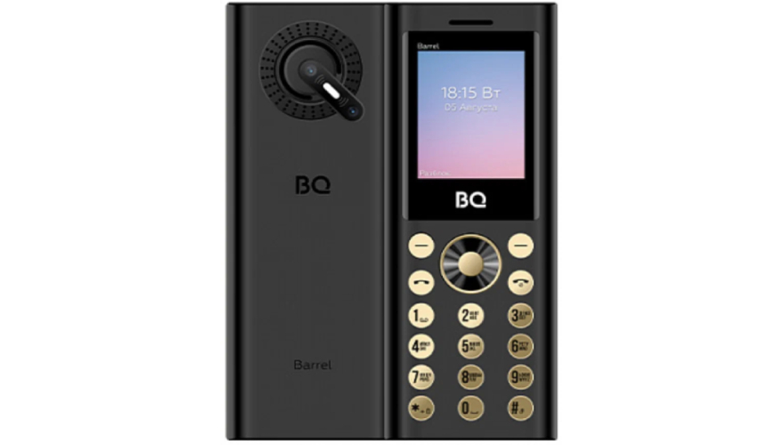 Мобильный телефон BQ 3598 Barrel XXL Black Gold (Черный-Золотой)
