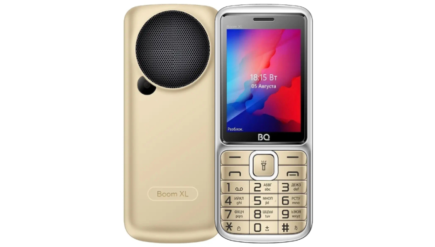 Мобильный телефон BQ 2810 Boom XL Gold (Золотой)
