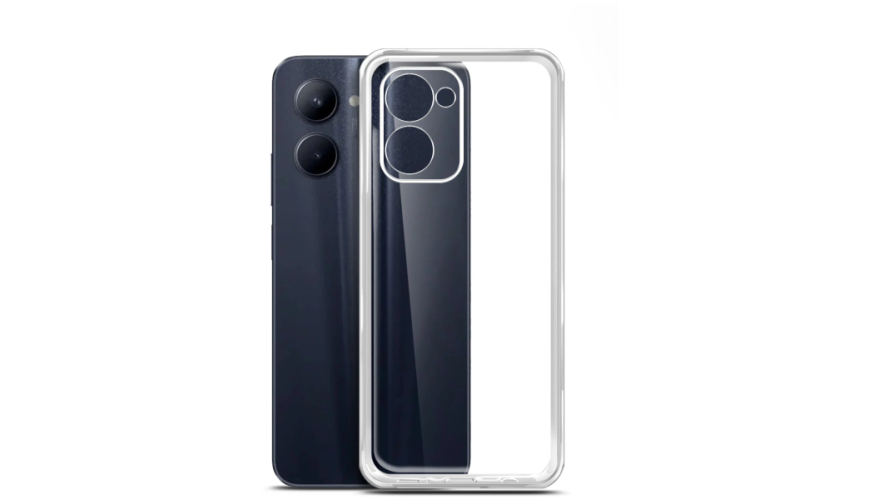 Чехол-накладка силикон для Realme C33 Прозрачный