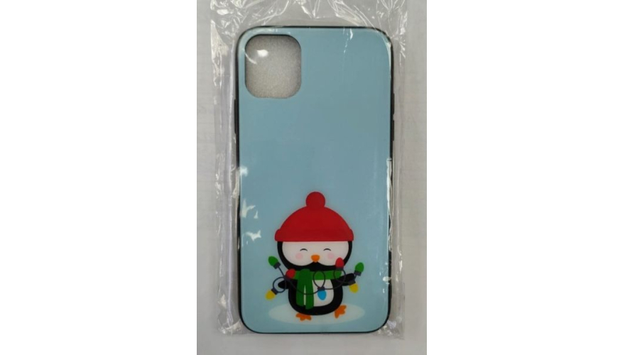 Чехол-накладка TPU Зимний для iPhone 11 (арт.011468)