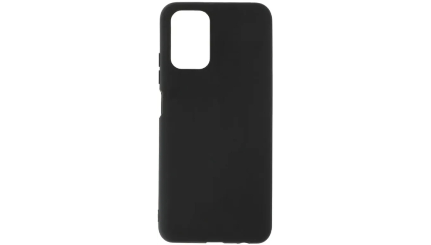 Чехол-накладка силикон LuxCase для Xiaomi Redmi Note 10s Черный