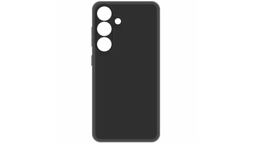 Чехол-накладка силикон для Samsung Galaxy S26 Черный