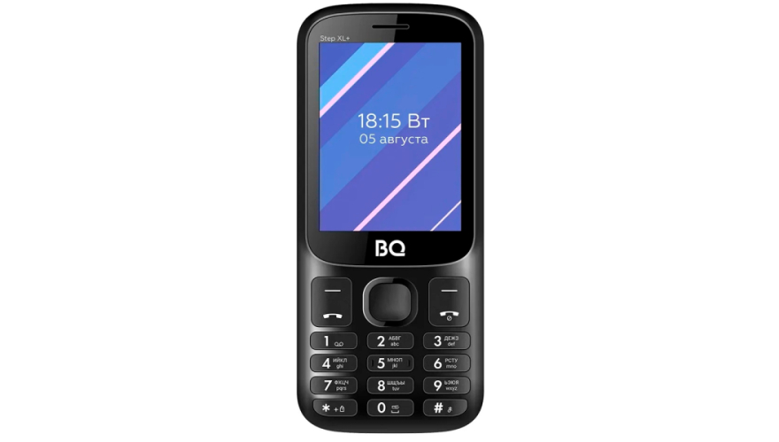 Мобильный телефон BQ 2820 Step XL+ Dual Sim Black (Черный)