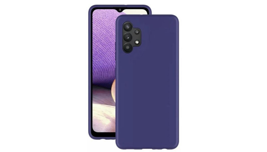 Чехол-накладка силикон LuxCase для Samsung Galaxy A32 Синий