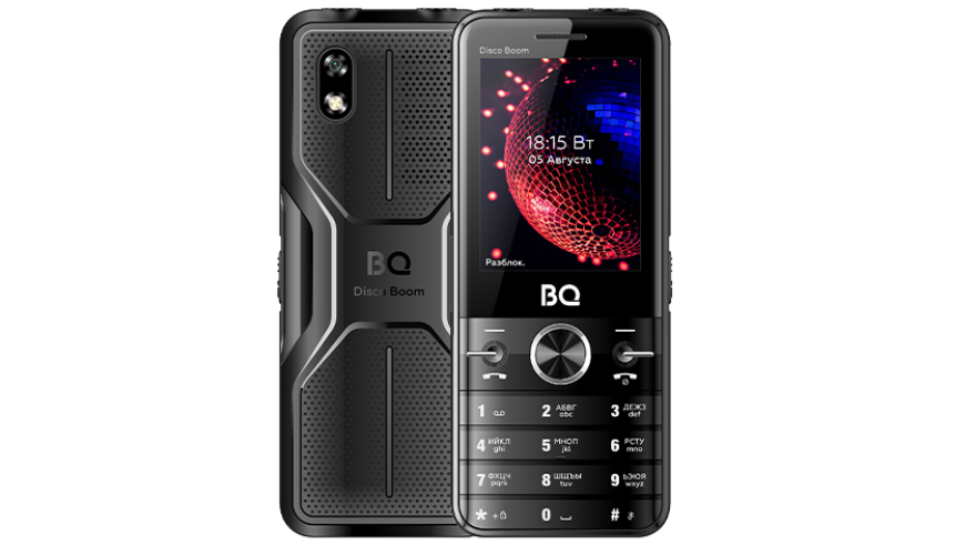 Мобильный телефон BQ 2842 Disco Boom Black (Черный)