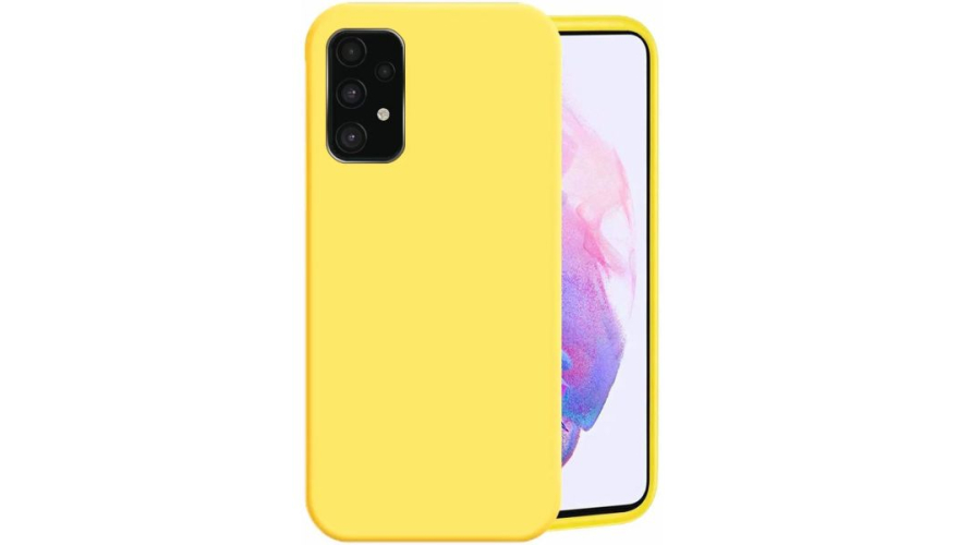 Чехол-накладка силикон LuxCase для Samsung Galaxy A52 Желтый