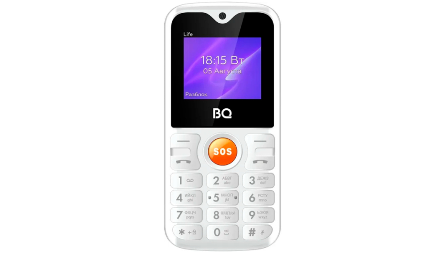 Мобильный телефон BQ 1853 Life White (Белый)