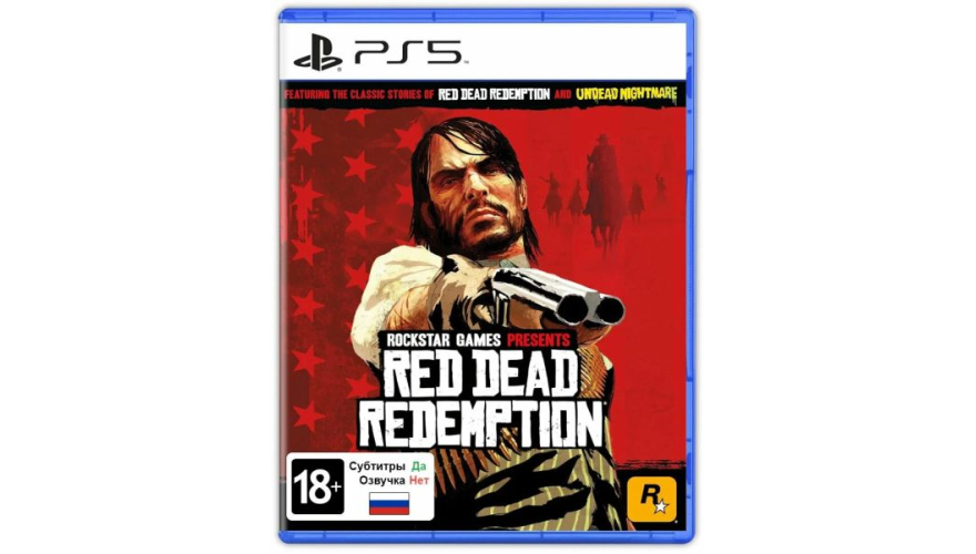 Игра для PS5 Red Dead Redemption (Русские субтитры)