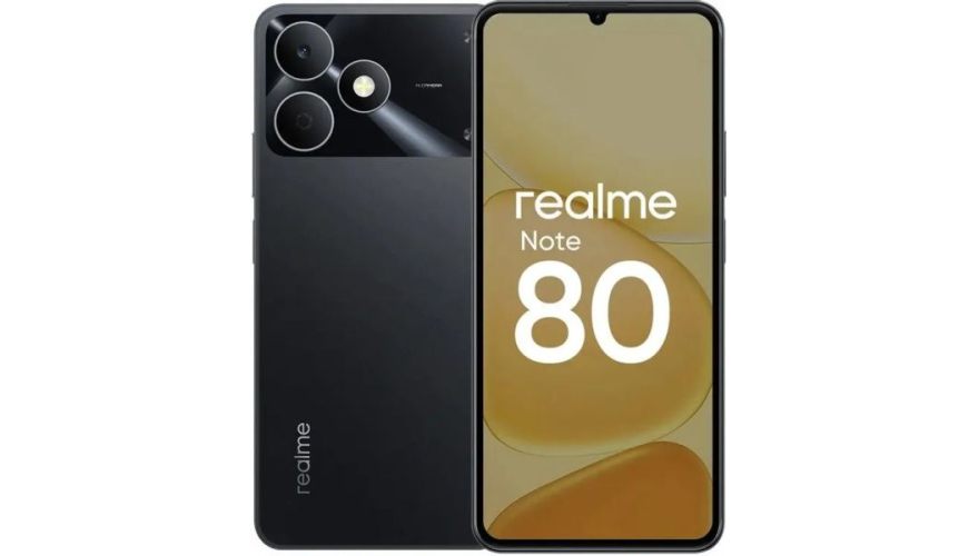 Смартфон Realme Note 80 4/64GB Black (Черный) (RU)