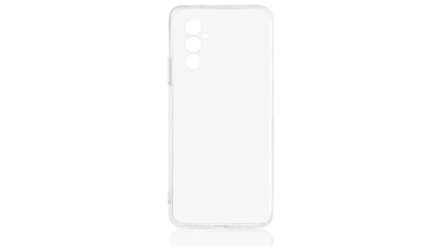 Чехол-накладка силикон DF для Samsung Galaxy S23 прозрачная