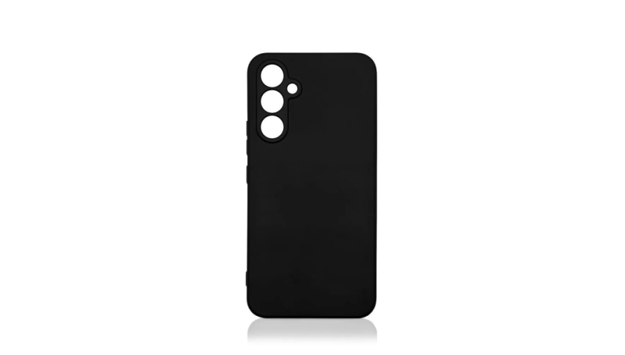 Чехол-накладка силикон DF для Samsung Galaxy A34 (5G) Чёрный