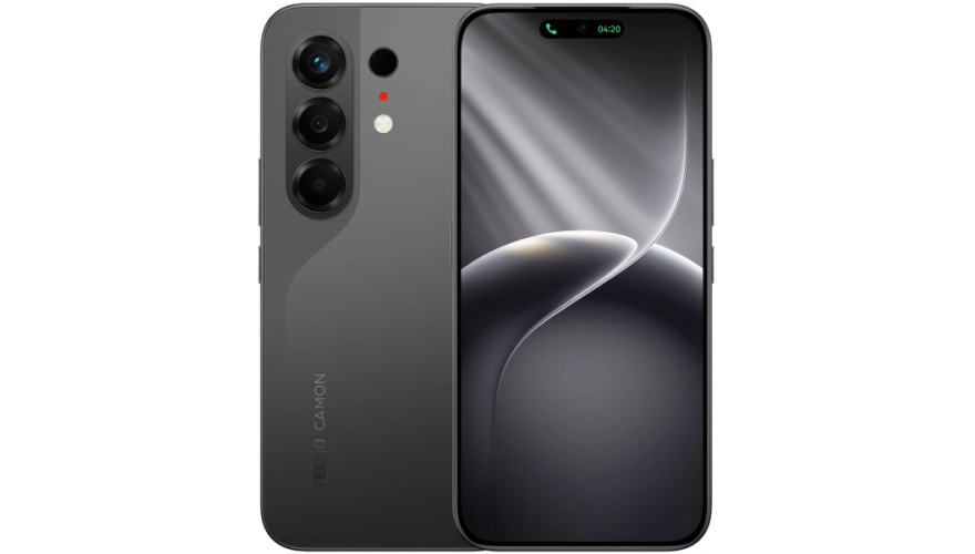 Смартфон Tecno Camon 50 12/256GB Moonshadow Black (Черный)