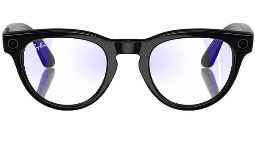 Умные очки Ray-Ban Wayfarer Shiny Black/Clear (RW4008) L 155-53mm