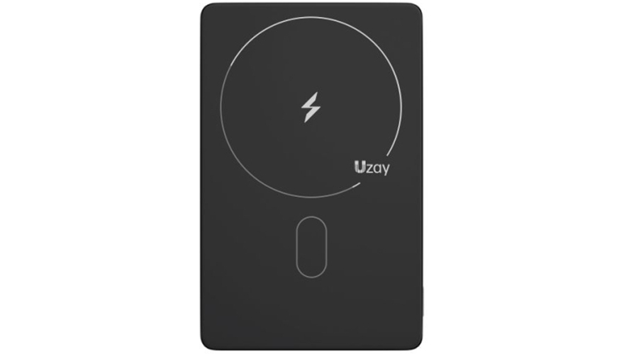 Внешний аккумулятор Uzay Slim Powerbank 5000mAh Black (Черный)