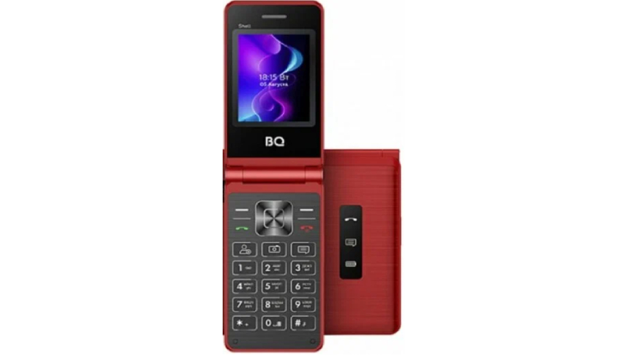 Мобильный телефон BQ 2411 Shell Dual Sim Red (Красный)