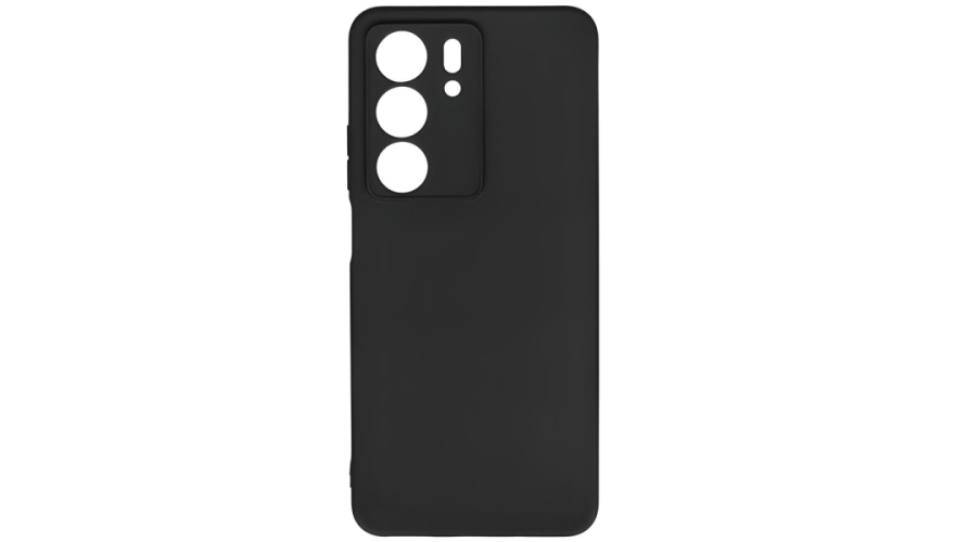 Чехол-накладка силикон Borasco для Realme C75 Черный