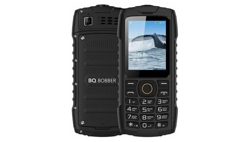 Мобильный телефон BQ 2439 Bobber Dual Sim Black (Черный)