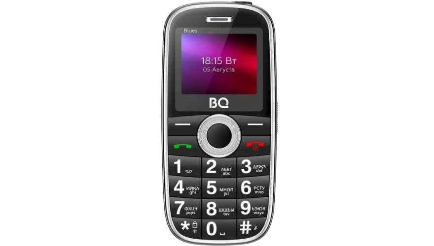 Мобильный телефон BQ 1867 Blues Black (Черный)
