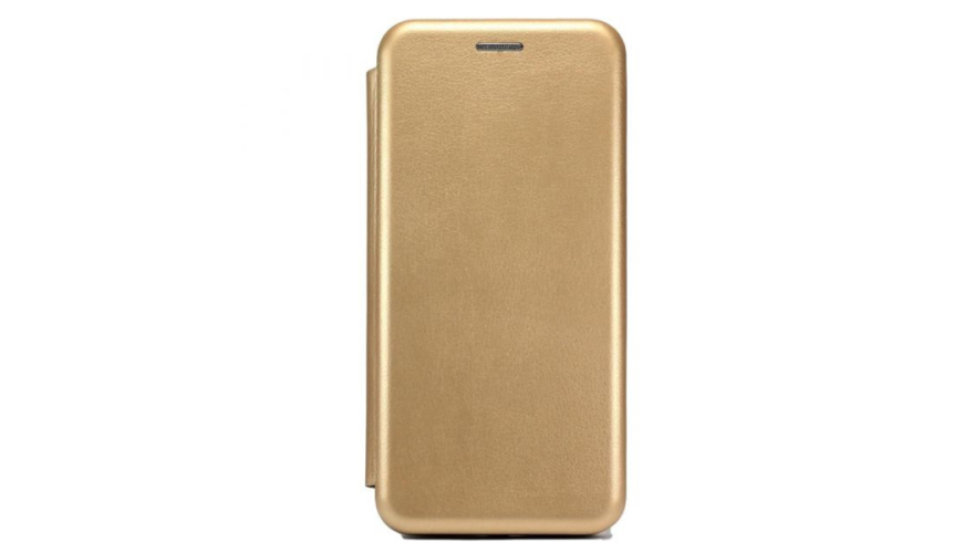 Чехол-книжка для Samsung Galaxy A06 Золотой (боковая)