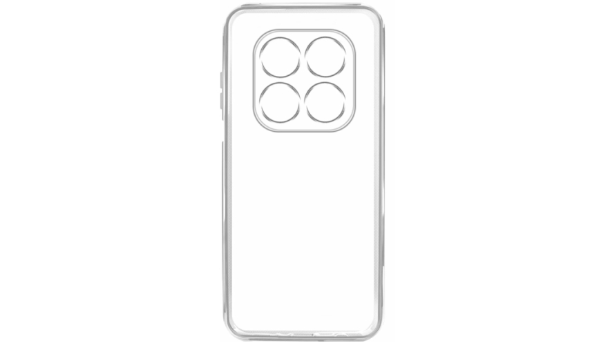 Чехол-накладка силикон для REDMI Note 15 5G Прозрачный