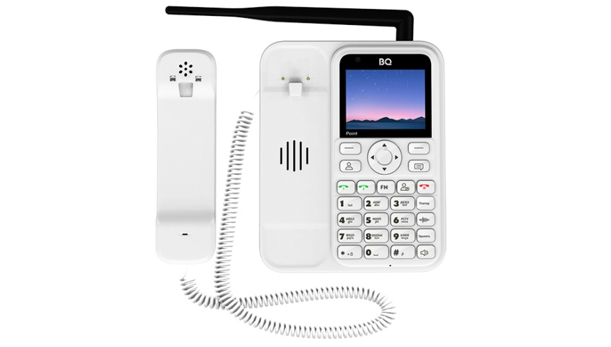 Проводной телефон BQ 2839 Point White (Белый)