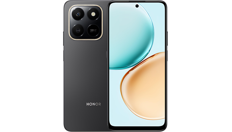 Смартфон Honor X7d 8/128GB Black (Черный) (RU)