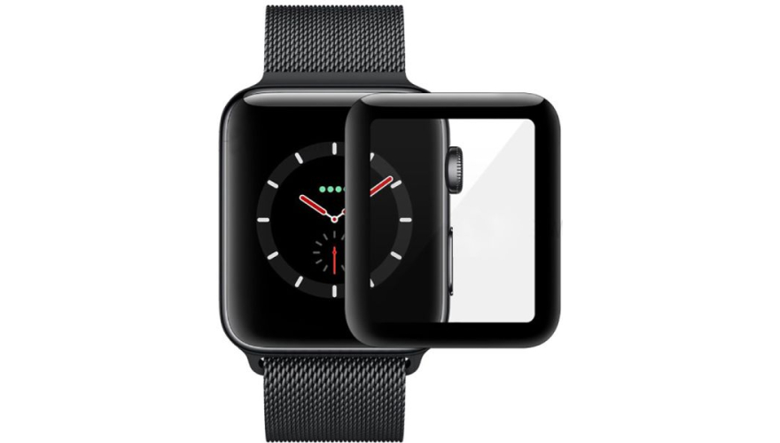 Защитное стекло для Apple Watch 45mm 3D Black