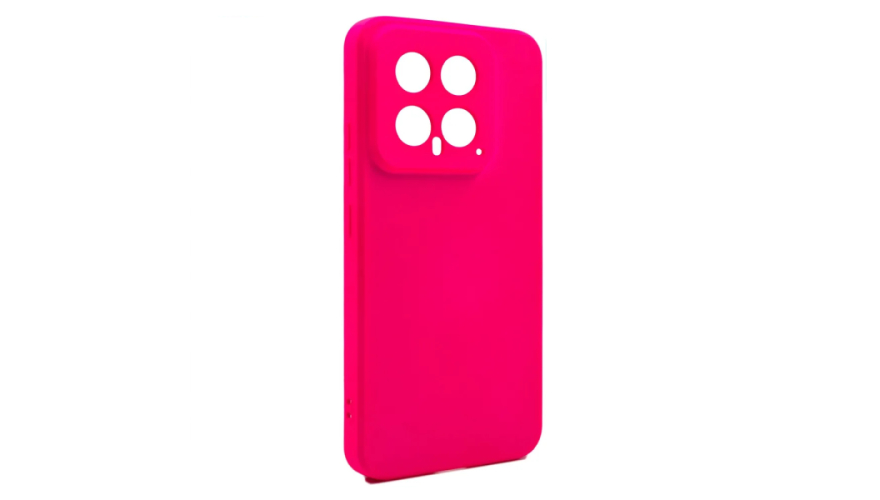 Чехол-накладка силикон Silicone Case для Xiaomi 14 Розовый