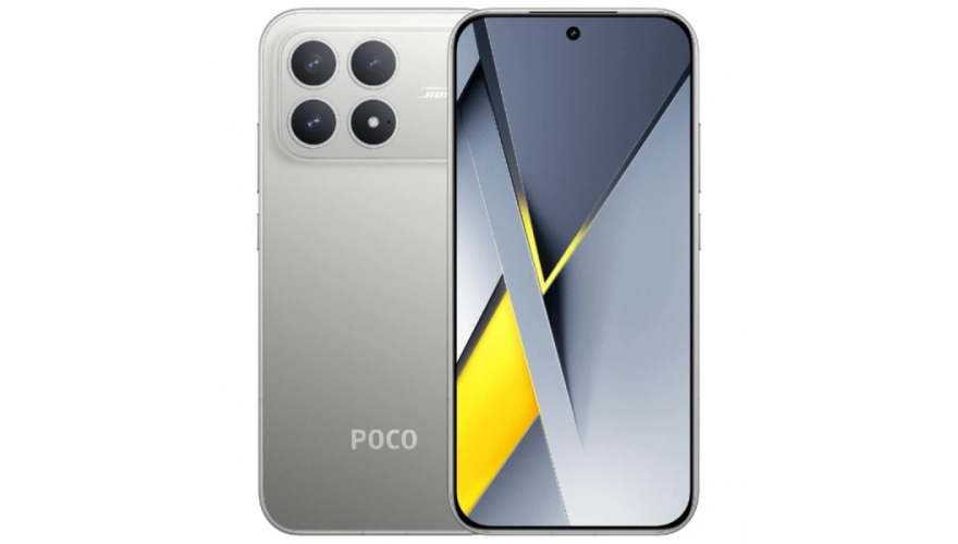 Смартфон Poco F8 Pro 12/512GB Titanium Silver (Серебро)