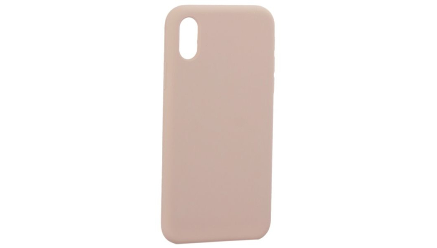 Чехол-накладка Silicone для iPhone XS Max Pink Sand