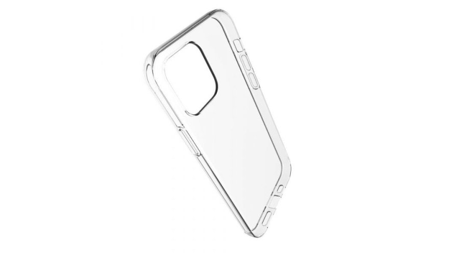 Чехол-накладка силикон DF для iPhone 12 Pro Max Прозрачная