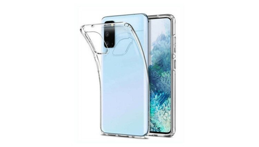 Чехол-накладка силикон для Samsung Galaxy S21 Plus Прозрачный