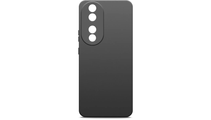 Чехол-накладка силикон Borasco для Honor 90 Черный