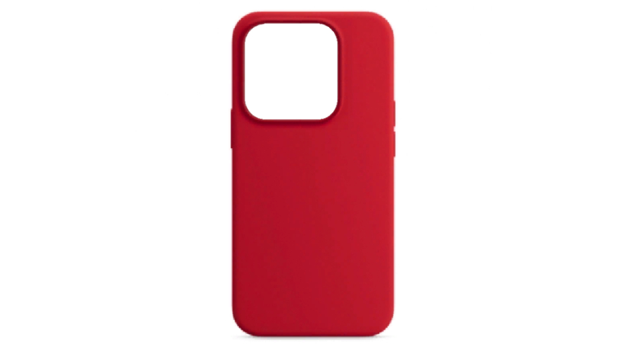 Чехол-накладка силикон Silicone Case для iPhone 15 Красный