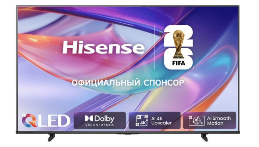 Телевизор Hisense 43E7S 43" (2026) Black (Черный)