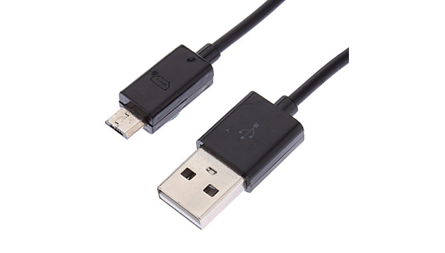Кабель Sempai USB-USB Micro Black 1m