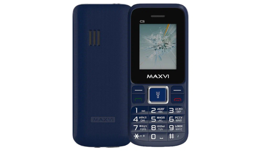 Мобильный телефон MAXVI C3n Marengo (Синий)