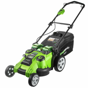 Газонокосилка аккумуляторная Greenworks G40LM49DB 40В (2500207) (Без акб/зу)